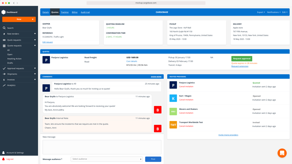 Invoice Audit Interface